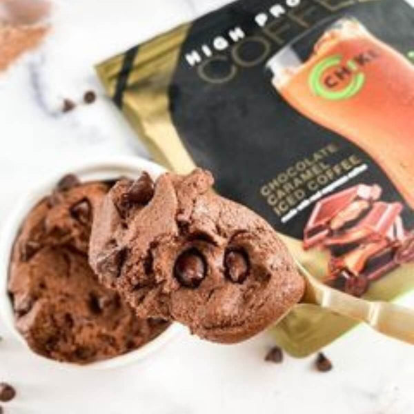 Protein Chocolate Caramel Cookie Dough - Chike Nutrition
