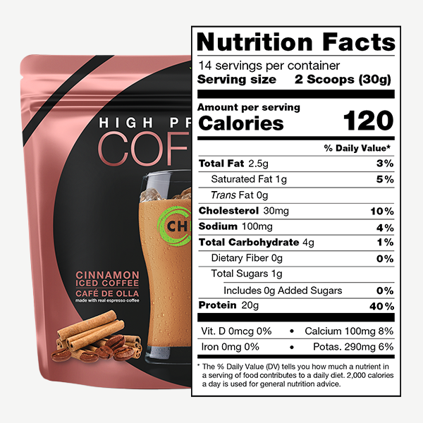 Nutrition Facts for Bags