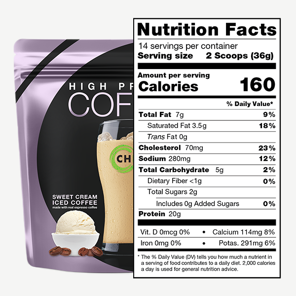 Nutrition Facts for Bags
