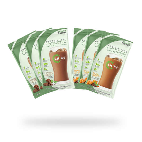 Plant-Based Iced Protein Coffee Sampler | Vegan High-Protein