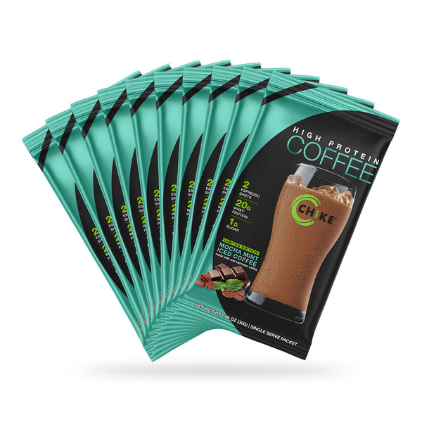 Mocha Mint High Protein Iced Coffee - Chike Nutrition