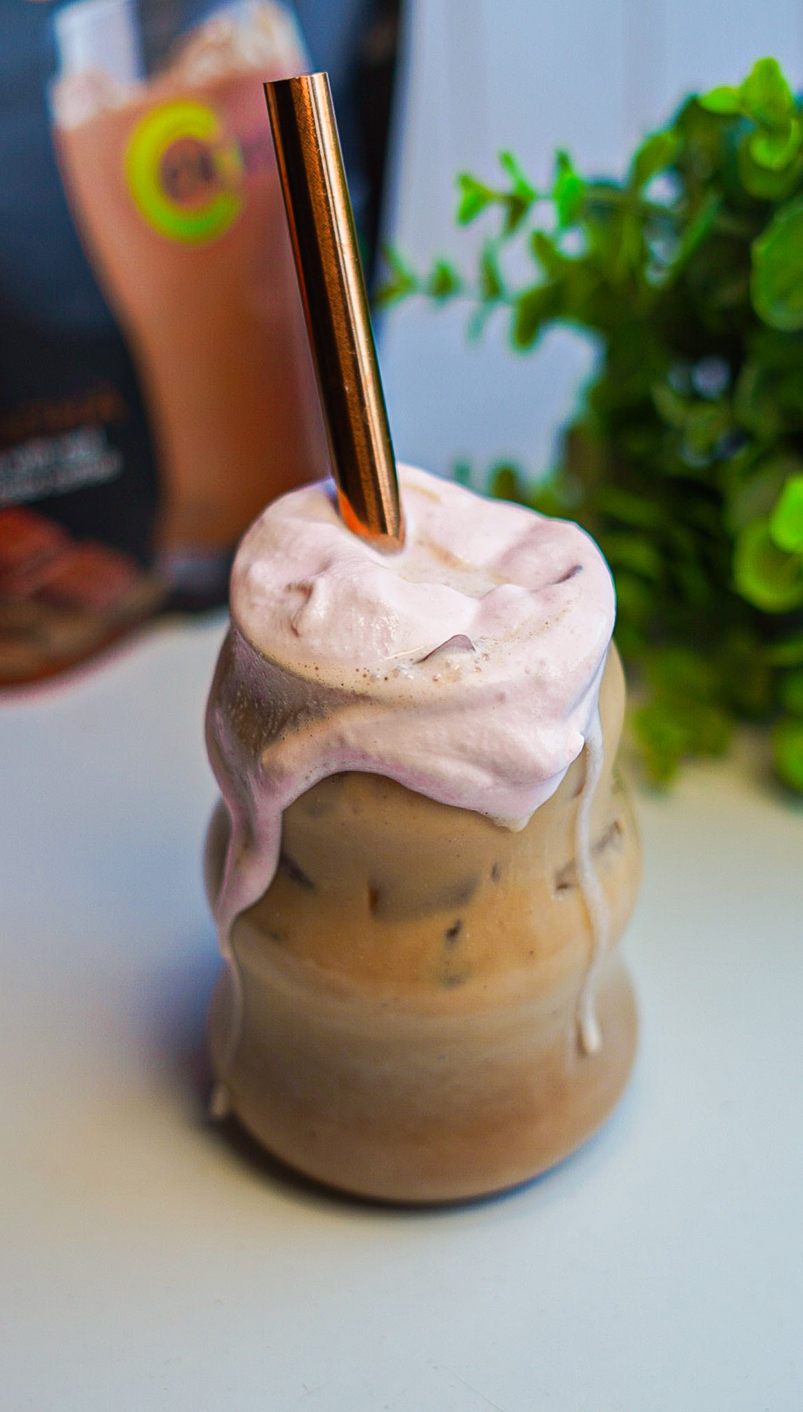 Strawberry Mocha Latte