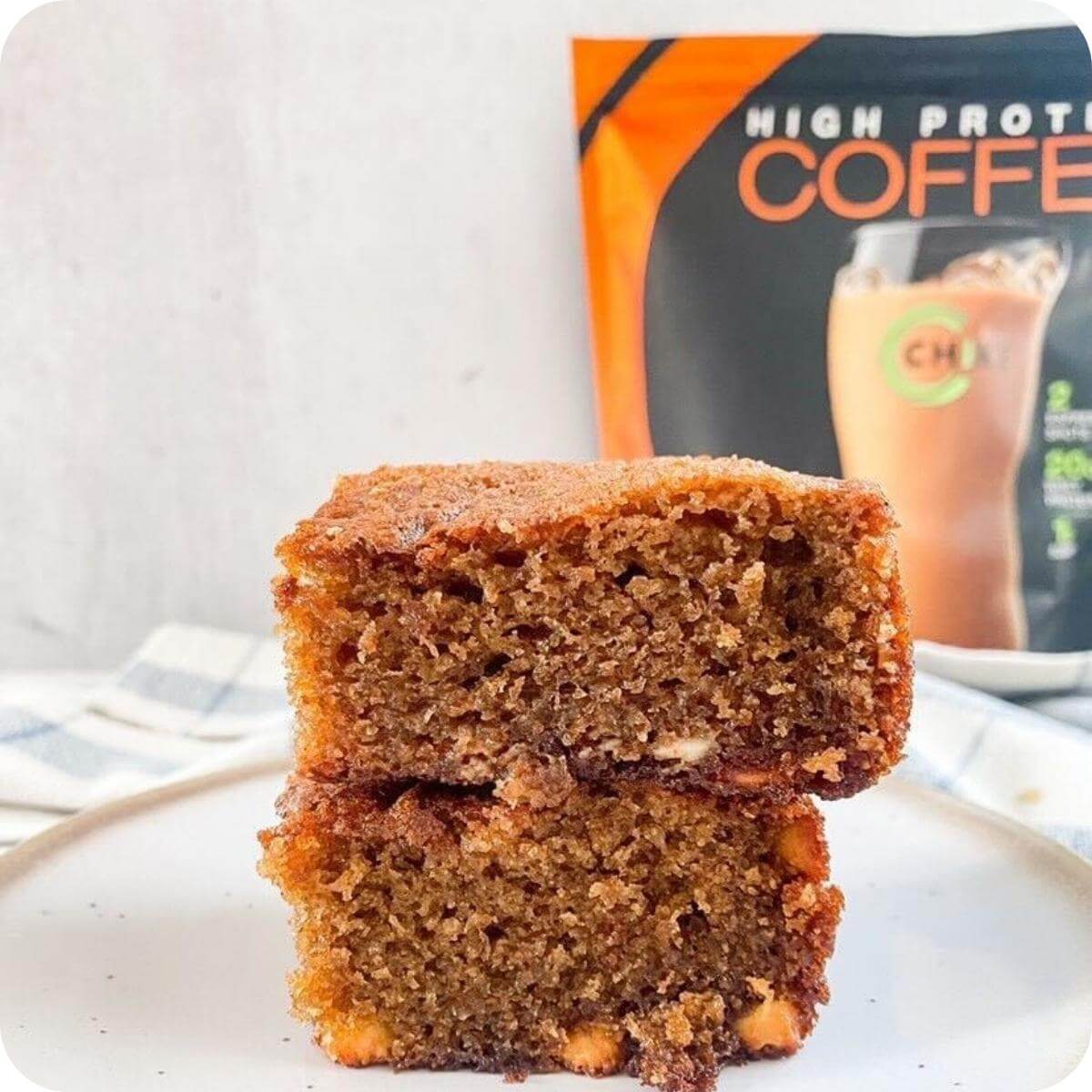 Protein Pumpkin Spice Blondies