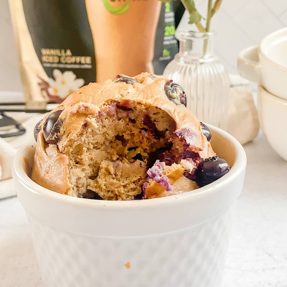 Protein Lemon Blueberry Muffin