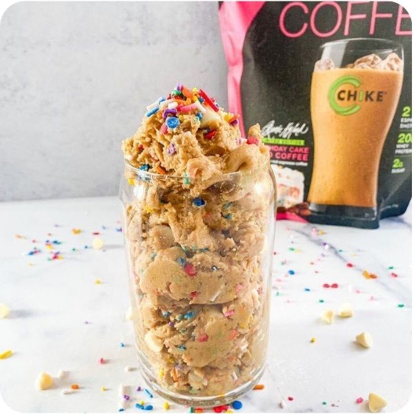 protein confetti sugar cookie dough