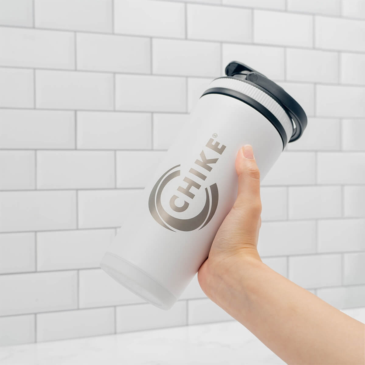 Chike Ice Shaker Stainless Steel Shaker Bottle