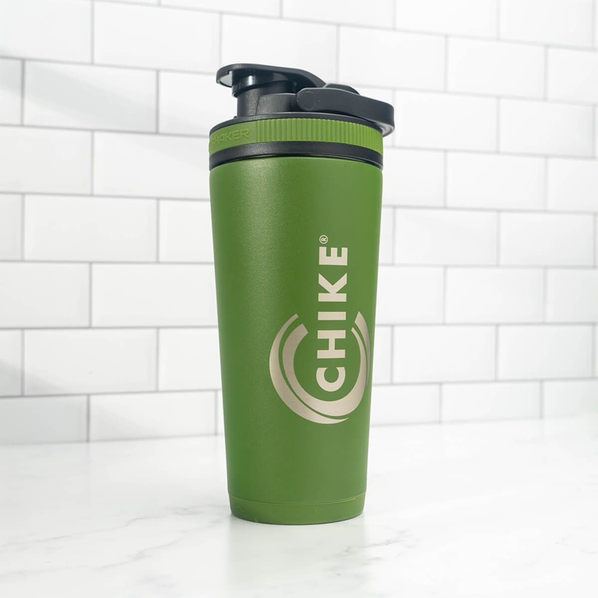 Chike Ice Shaker Stainless Steel Shaker Bottle