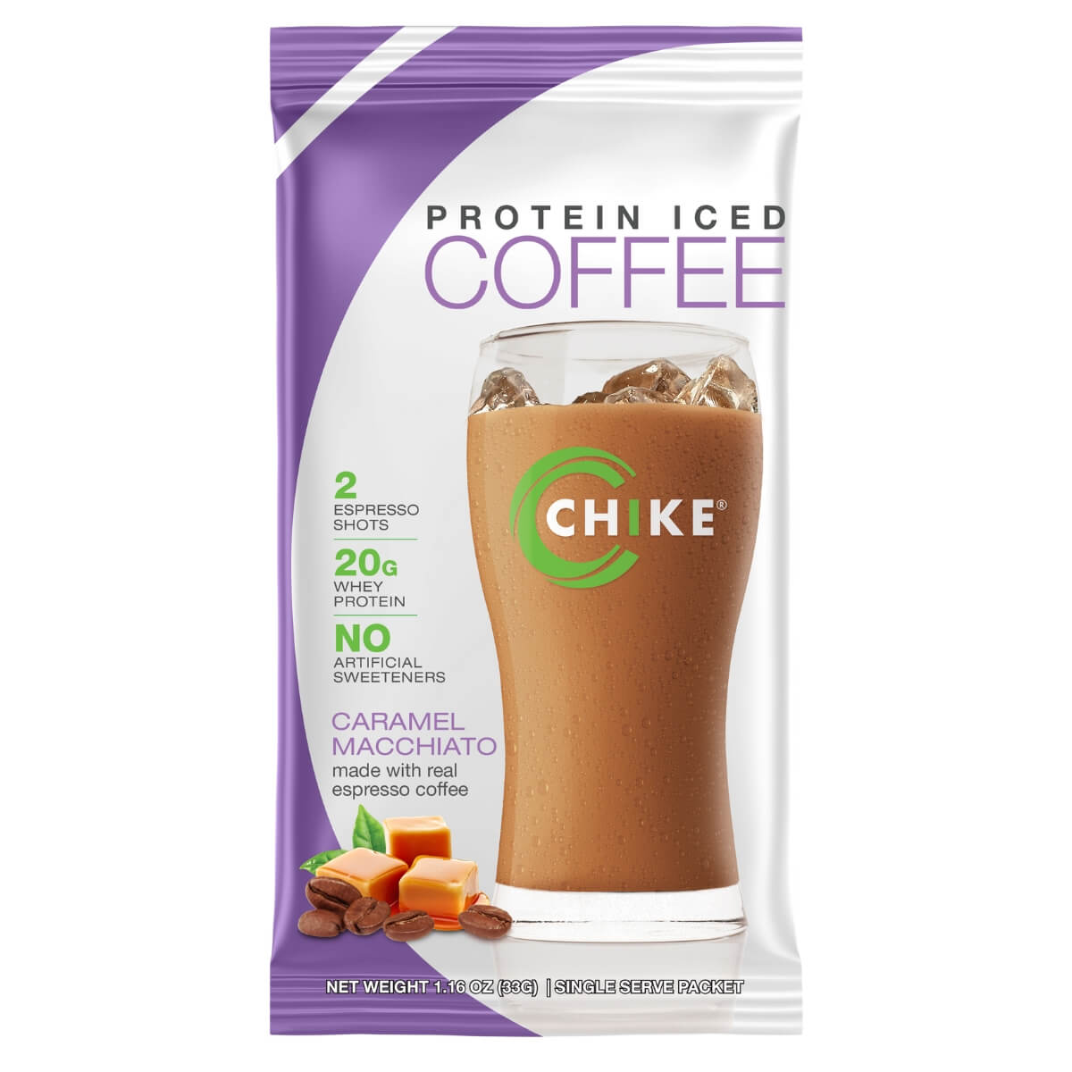 Natural Caramel Macchiato Single-Serve Packet - OCU