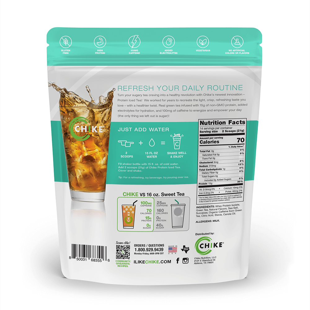 Chike Protein Iced Tea (Available in 3 Flavors)