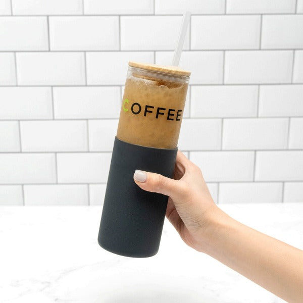 Glass &amp; Bamboo Tumbler