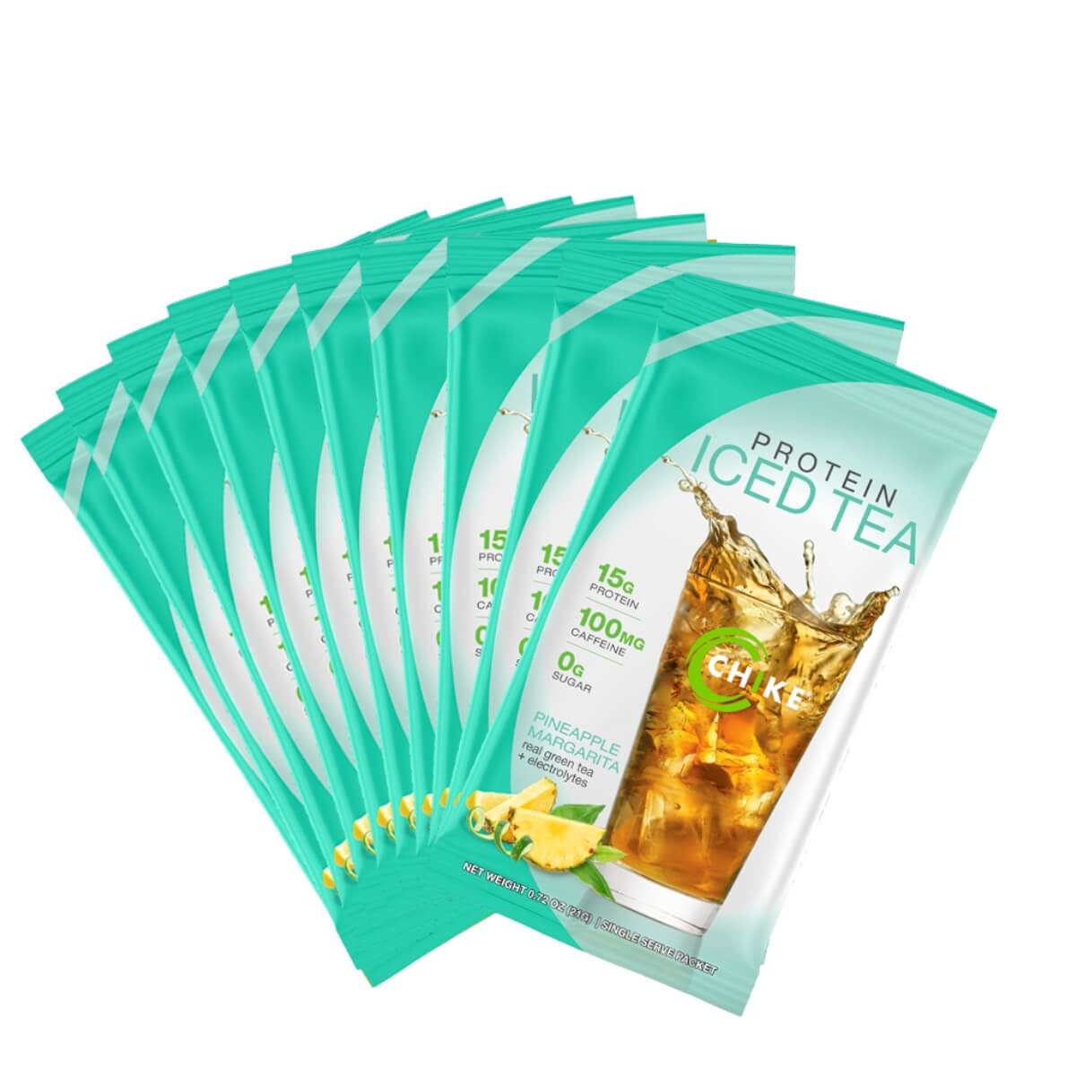 Pineapple Margarita Protein Iced Tea