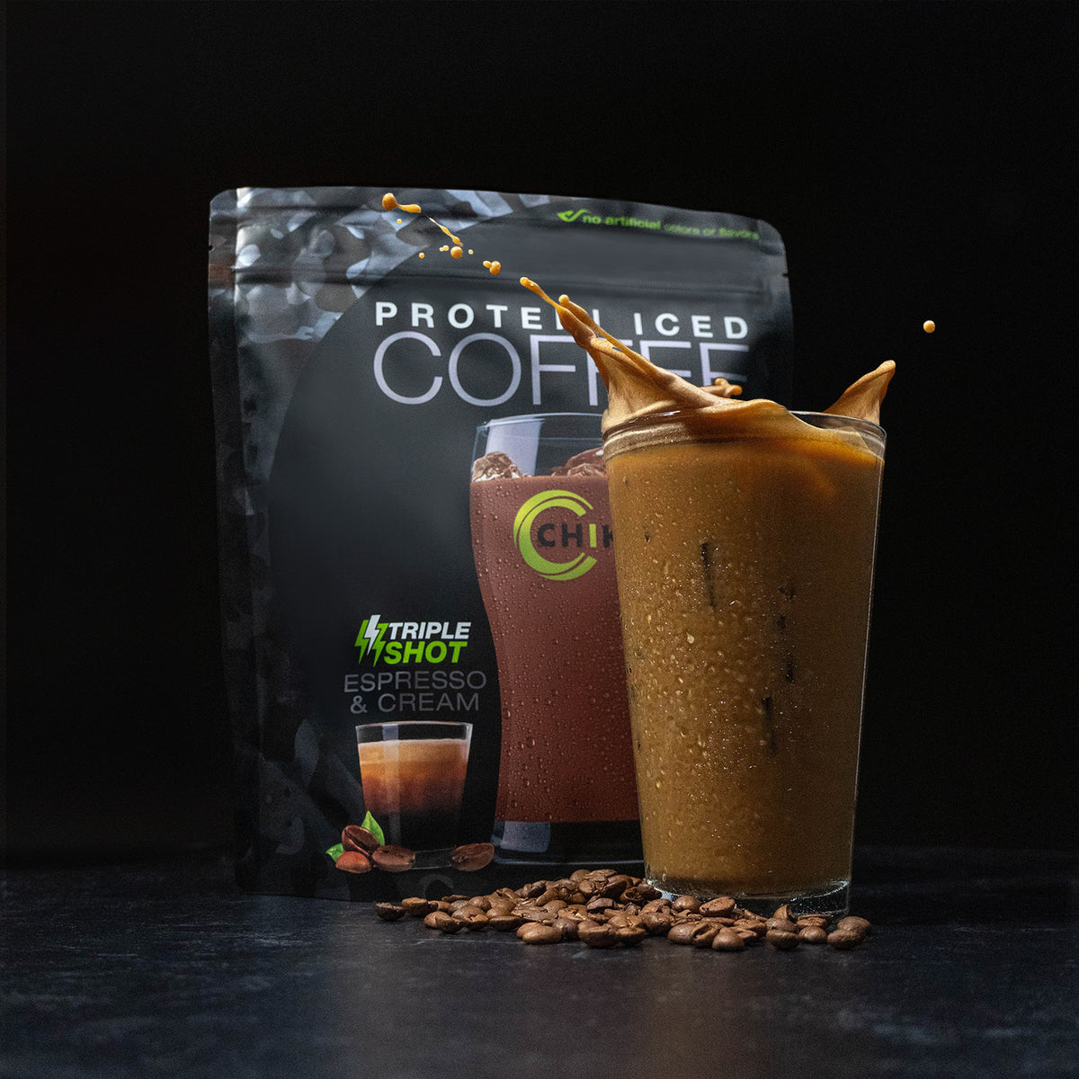 Triple Shot Espresso &amp; Cream High Protein Iced Coffee