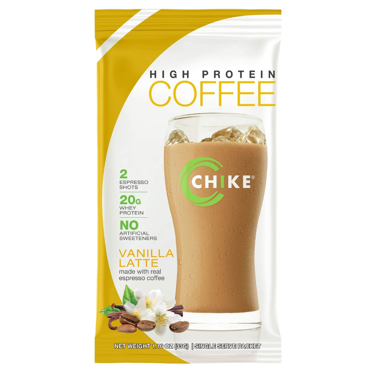 Natural Vanilla Latte Single-Serve Packet - OCU