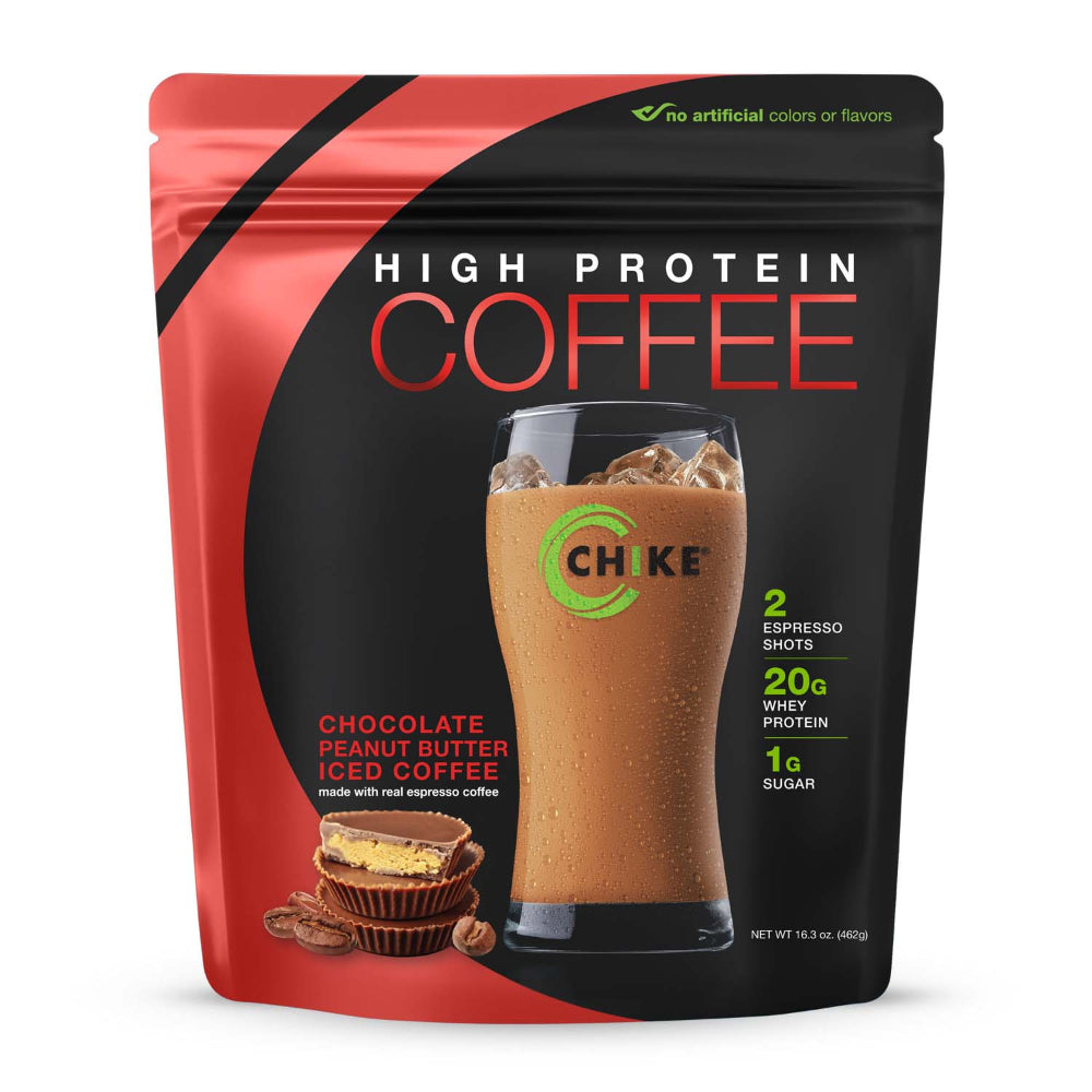 Chocolate Peanut Butter High Protein Iced Coffee