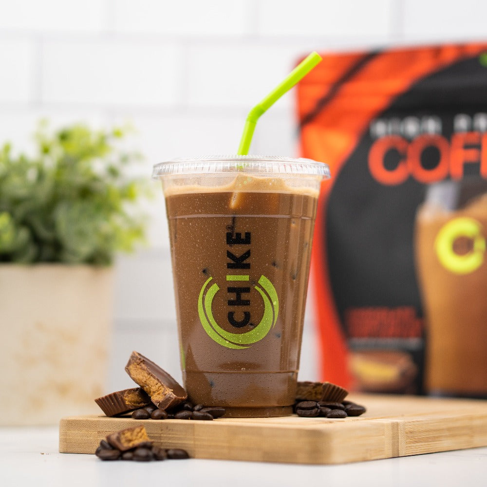 Chocolate Peanut Butter High Protein Iced Coffee